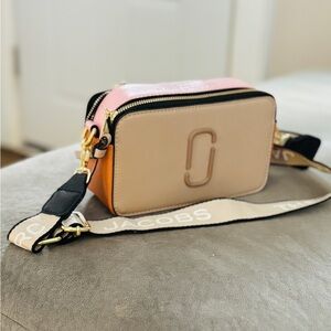 Marc Jac obs faux pleather purse.